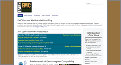 Desktop Screenshot of learnemc.com